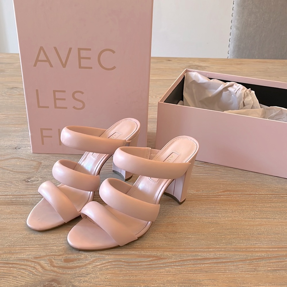 Avec Les Filles Mara Pink Sandal Size 7